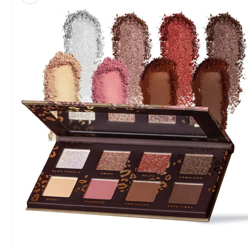 🔥 BRAND NEW Alamar Cosmetics Eyeshadow Palette - Pink, Brown, Gold